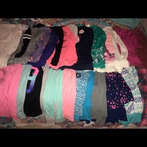 Girls Fall/Winter shirts Size 10-12, 14